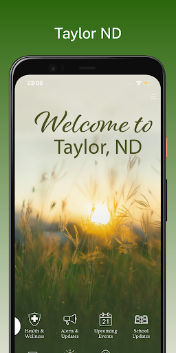 Android application Taylor ND screenshort
