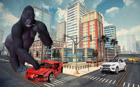 Angry Gorilla Destroy City  screenshots 10