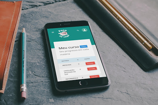 Android application Foca na vaga screenshort