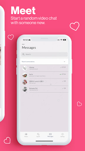 Flirtbees - Video Chat App 4