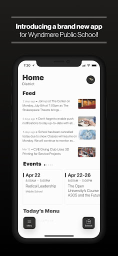 Android application Wyndmere Public School screenshort
