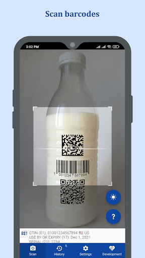 Android application Barcode Commander screenshort