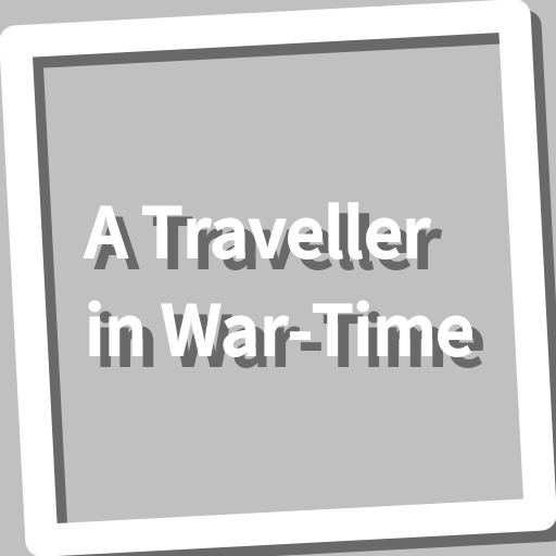 Book, A Traveller in War-Time logo