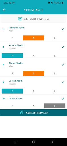 SSTracker - SAMA Screen 2