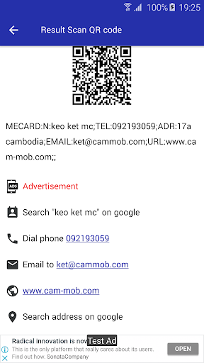 Tool Scan QR Code Screen 2