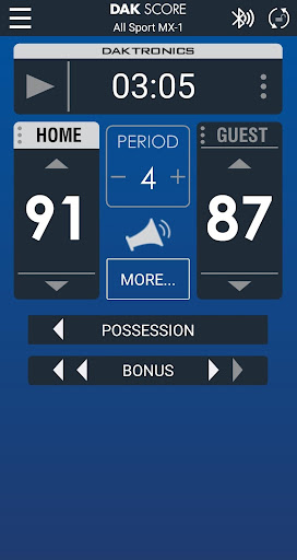 DAK Score Screen 3