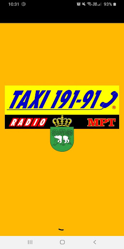 Android application Taxi MPT Chełm screenshort