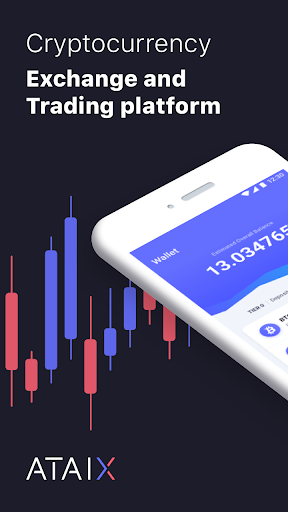 Android application ATAIX – Bitcoin Crypto Exchang screenshort