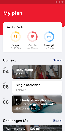 Android application FysioTotaal App screenshort