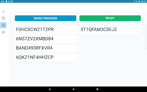Kitchenbot KDS Screen 3