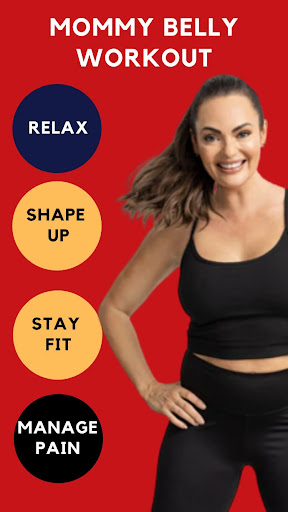 Android application Mommy Belly Workout - Lose Fat screenshort