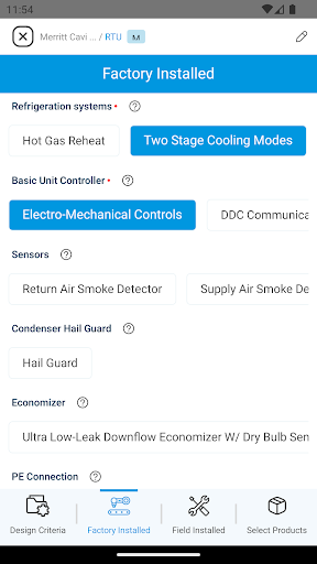 Daikin LCXpress Screen 3