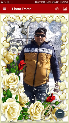 Romantic Photo Frame Screen 2