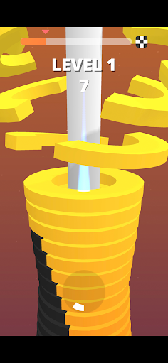 falling the ball - Easy game - Screenshot 1