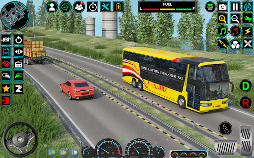 Android application Modern Bus Transport Game 3D screenshort