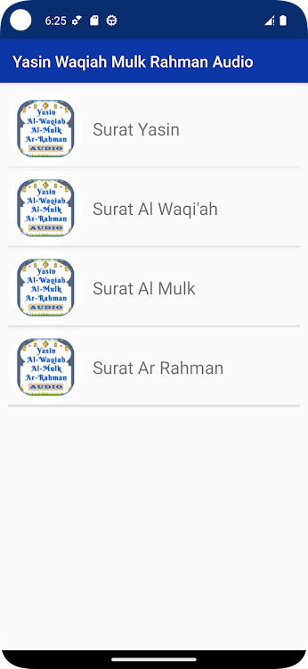 Yasin Waqiah Mulk Rahman Audio - 1.0 - (Android)