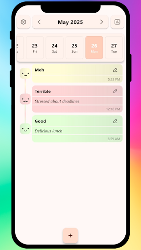 One Second Mood Journal