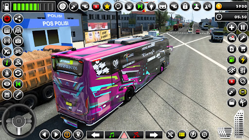 Coach Bus Driver Bus Game 2024 Screen 3