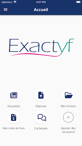 Exactyf Screen 2