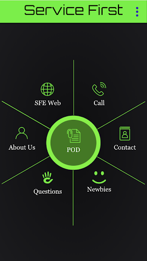 Android application Service First screenshort