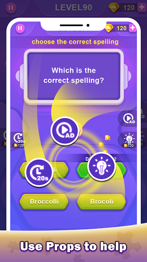 Code Triche Spelling Master - Tricky Word Spelling Game (Astuce) APK MOD screenshots 3