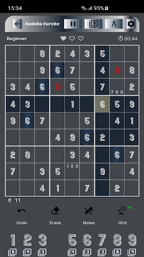 Sudoku Eureka Screen 2