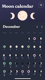 Moonly App: Moon Phases, Signs Screenshot