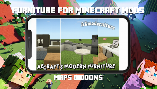 Möbel für Minecraft-Mods