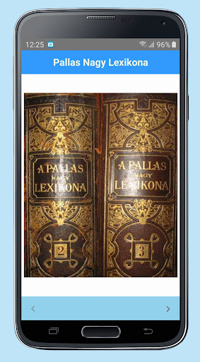 Android application Pallas Nagy Lexikona screenshort