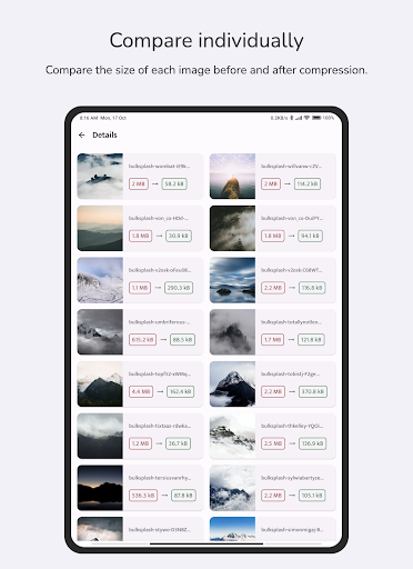Screenshot of Photo Compress - Image Resize
