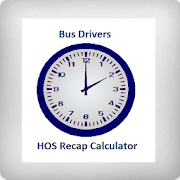 Bus Drivers Hours of Service Recap Calculator