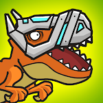Cover Image of Unduh CyberDino: T-Rex vs Robots 2.0 APK