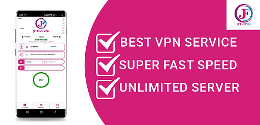 Android application JF Plus VPN screenshort