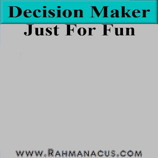 Decision Maker app