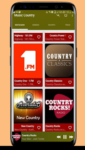 Country Music Radio Screen 3
