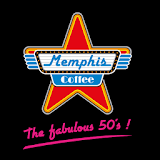 Memphis coffee icon