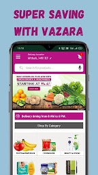 Vazara - Online grocery shopping app