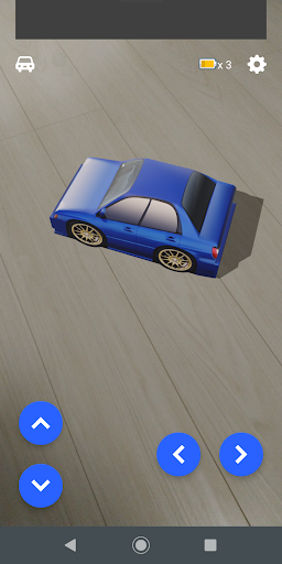 Android application AR radio control car screenshort