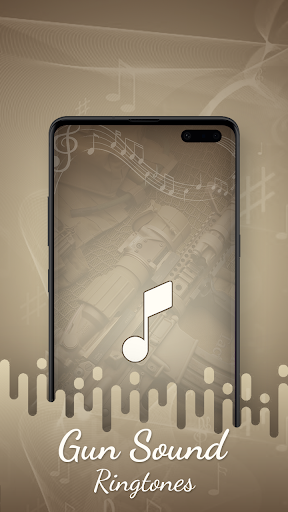 Android application Gun Sound Ringtone screenshort