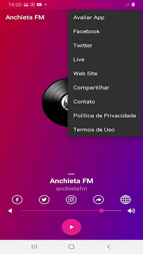 Radio Anchieta FM Screen 2