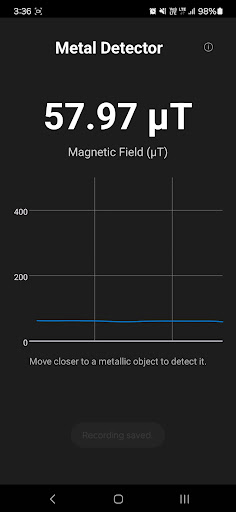 Metal Detector Screenshot