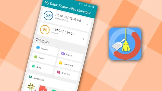 My Data: Folder, Files Manager