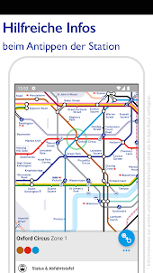 Tube Map - TfL U-Bahn London