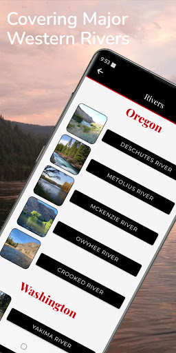 Android application Lateral Lines screenshort