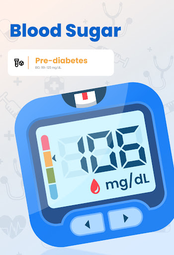 Android application Blood Sugar - Health Tracker screenshort