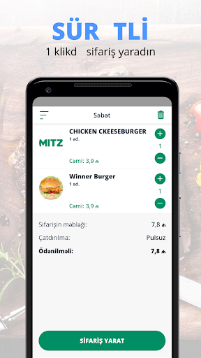 MITZ BURGER Screen 3