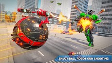 Robot Game, Red Ball Robot 3dのおすすめ画像2