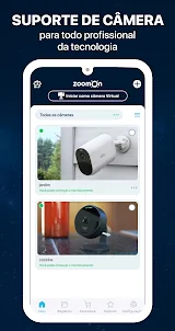 Câmera de segurança: ZoomOn