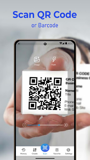 Android application QR Scanner: Barcode Scanner screenshort