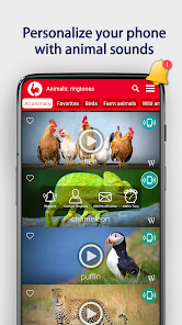 Nhạc Chuông: Động Vật - Ứng Dụng Trên Google Play